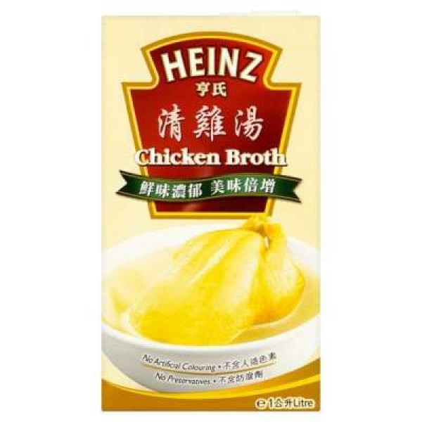 HEINZ CHICKEN BROTH SOUP 1L 