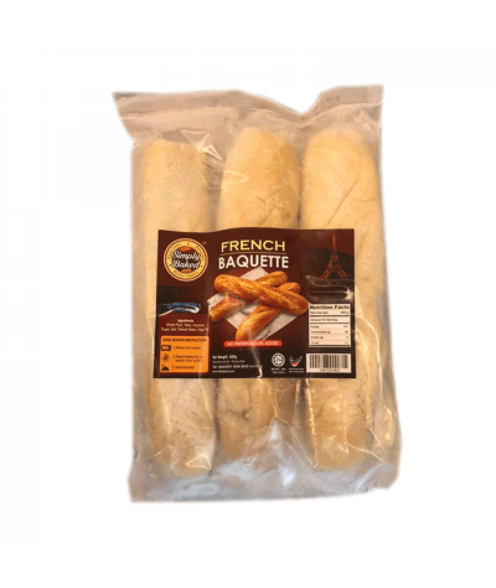 SIMPLY BAKED FRENCH BAGUETTE 380G