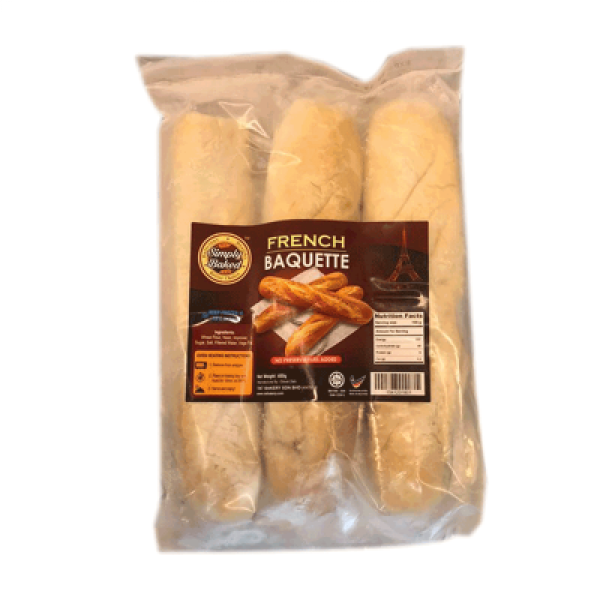 SIMPLY BAKED FRENCH BAGUETTE 380G