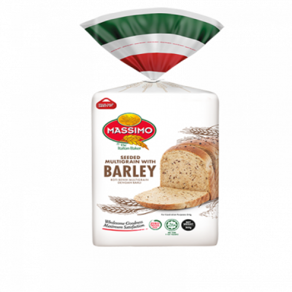 MASSIMO SEEDED MULTIGRAIN WITH BARLEY 360G