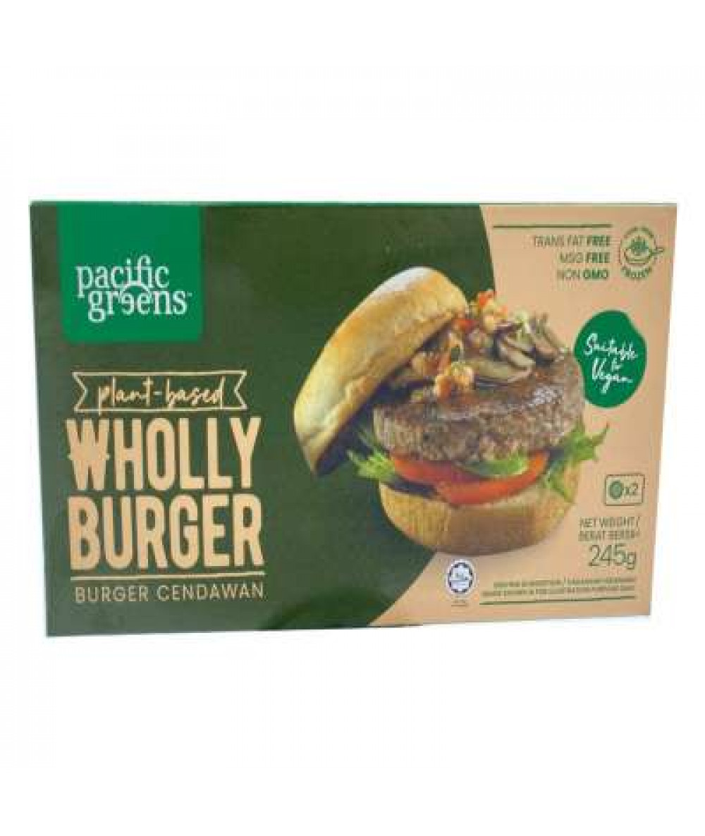 PACIFIC GREEN WHOLLY BURGER 300G