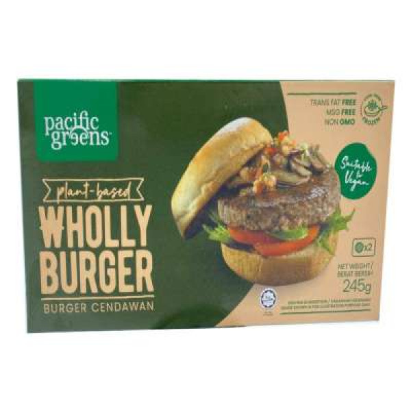 PACIFIC GREEN WHOLLY BURGER 300G