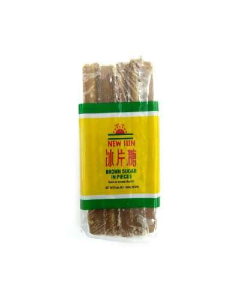 NEW SUN BROWN SUGAR IN PIECES 400G