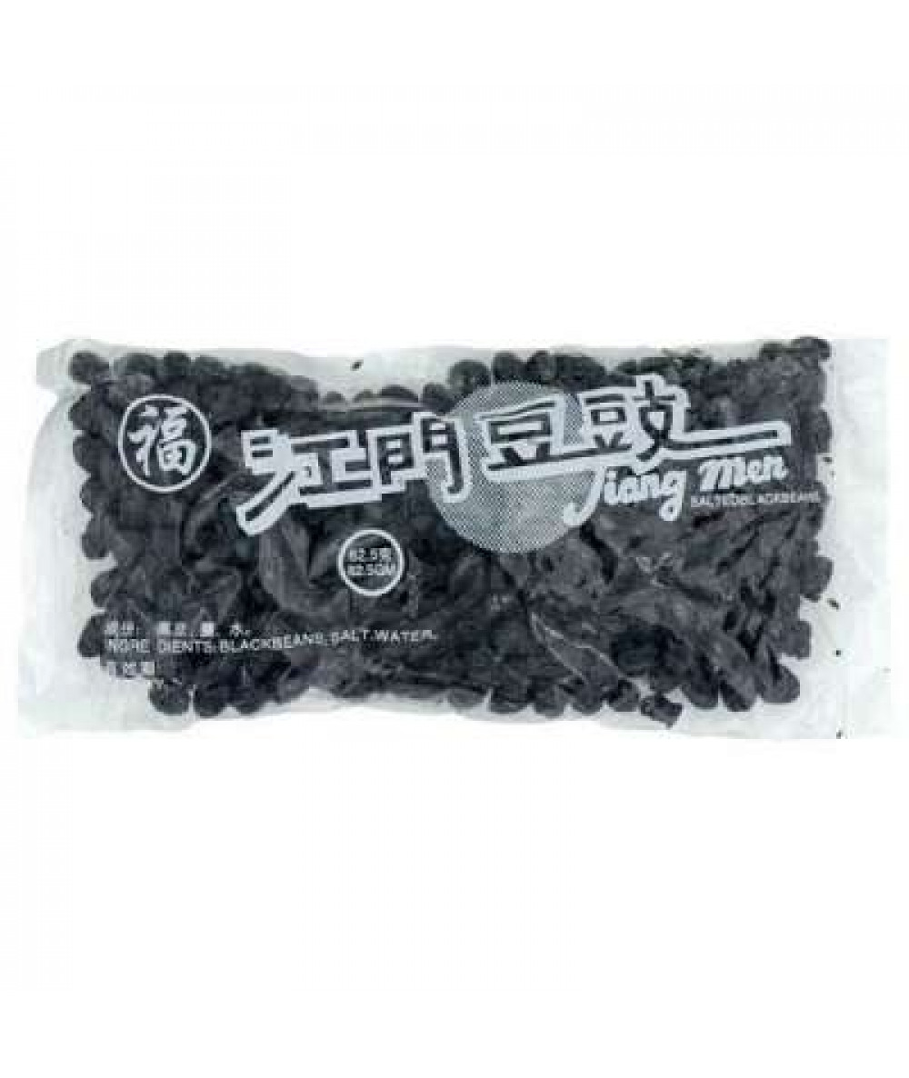 JIANG MEN SALTED BLACKBEANS 62.5G