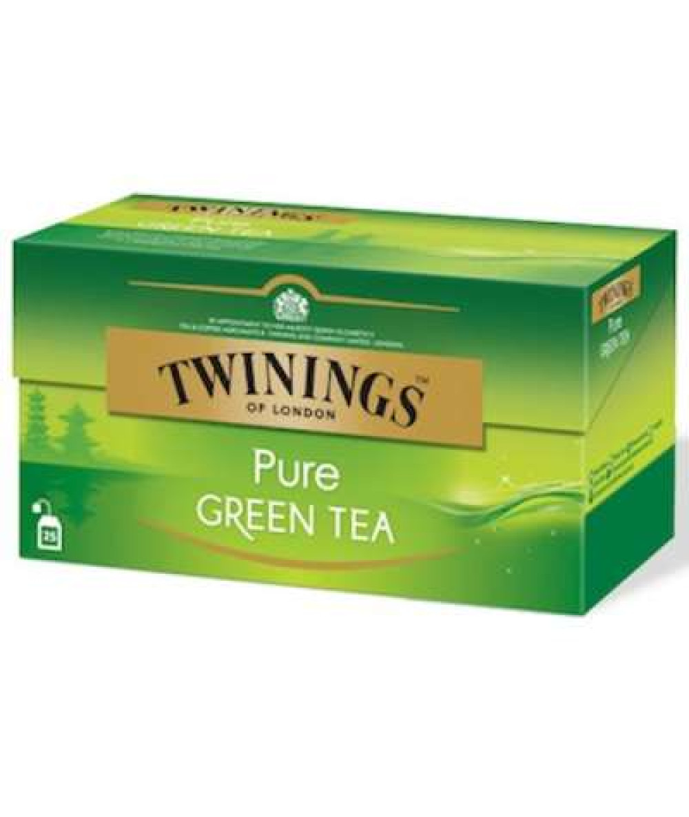 TWININGS PURE GREEN TEA 25X2G