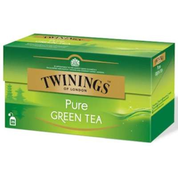 TWININGS PURE GREEN TEA 25X2G