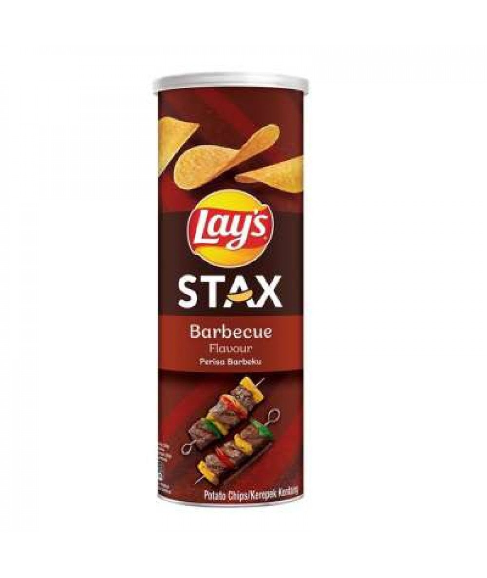 LAY'S STAX BBQ 135G