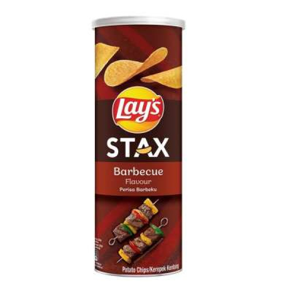 LAY'S STAX BBQ 135G