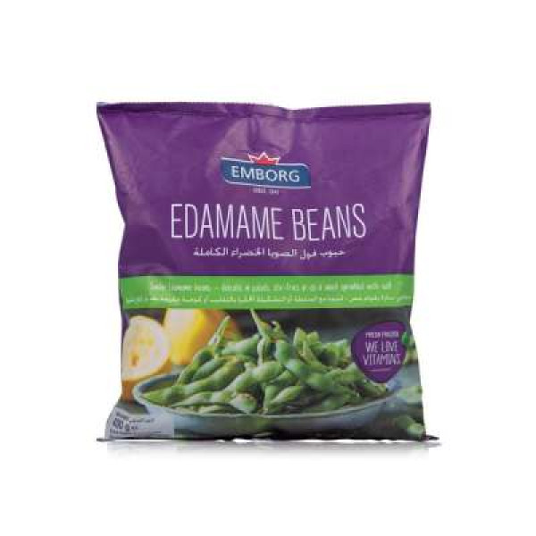 EMBORG EDAMAME BEANS 400G