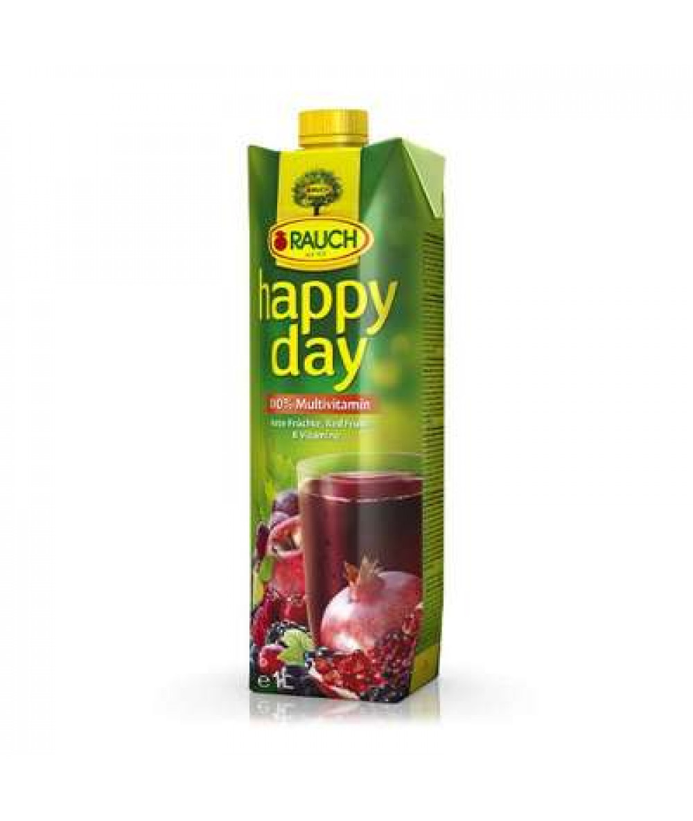 RAUCH HAPPY DAY MULTIVITAMIN RED FRUITS 1L