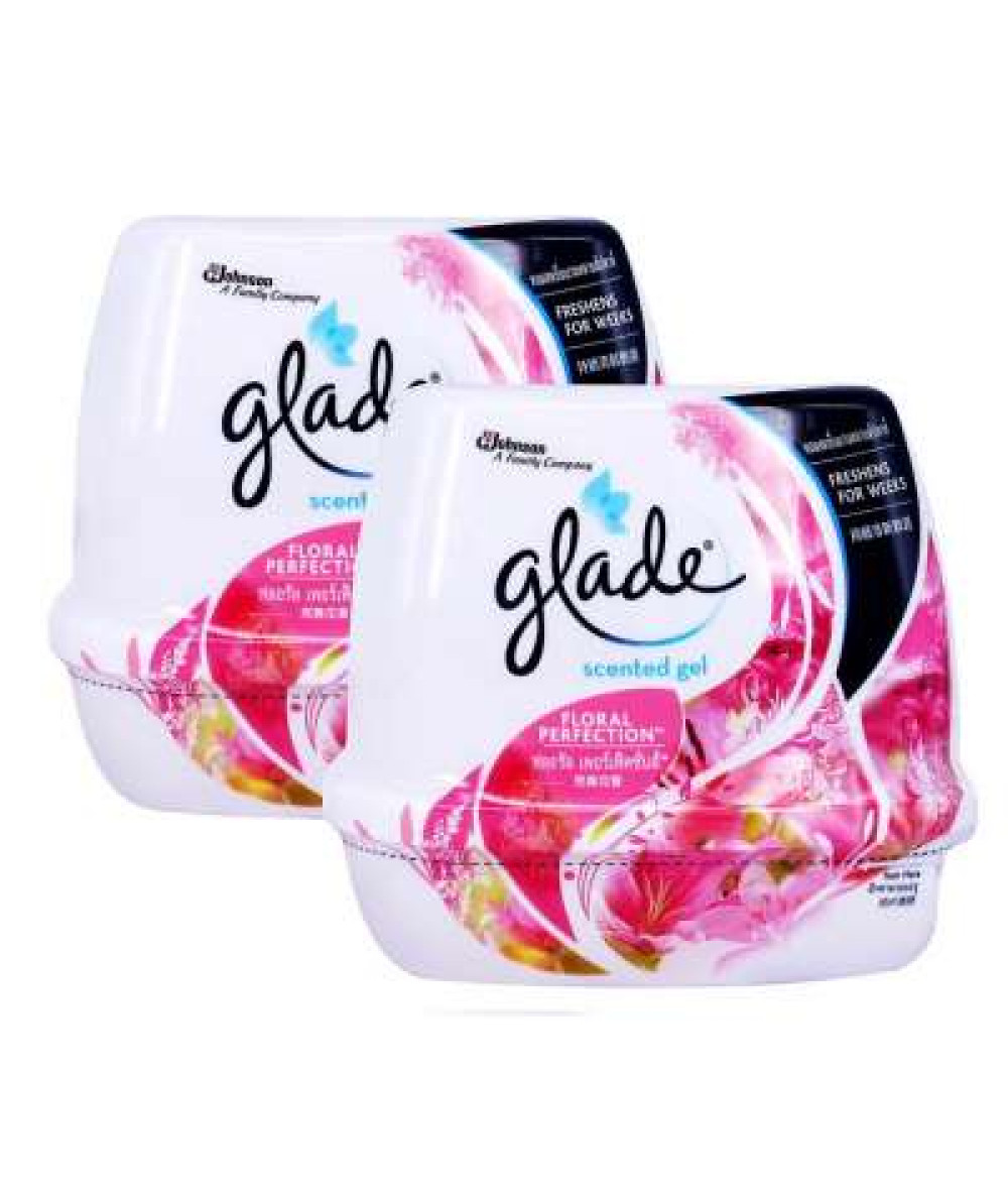 GLD SCENTED GEL T/P FLORAL 180G X 2