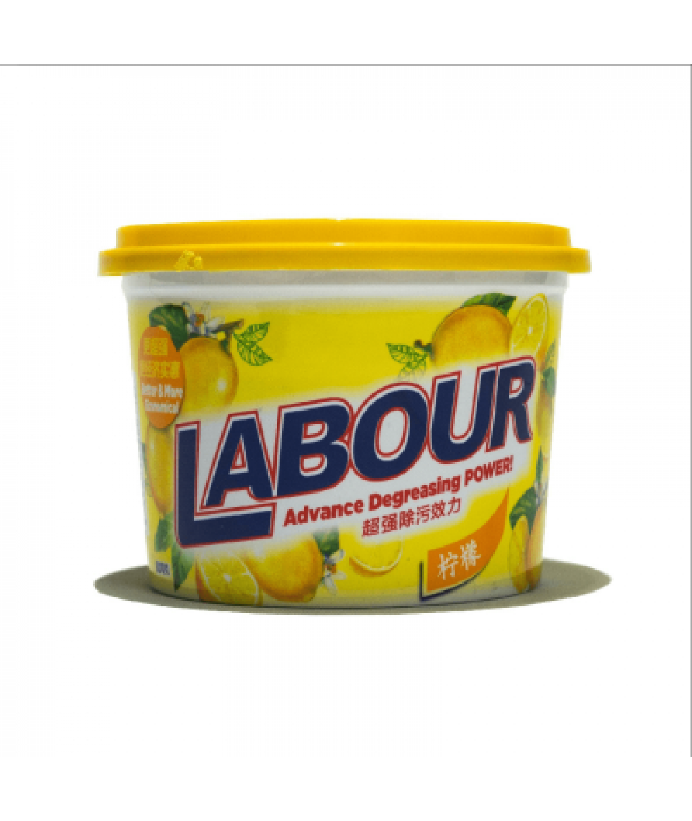 DISHWASH PASTE LABOUR LEMON 350G