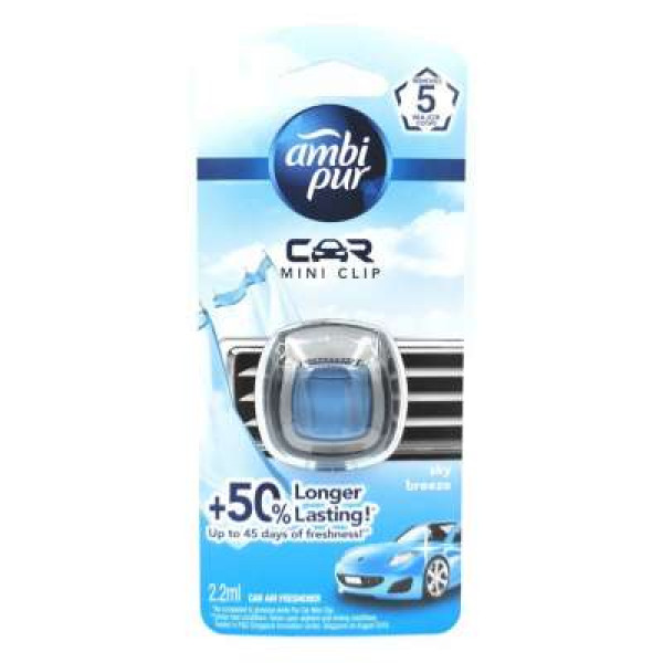 AMBIPUR CAR MINI 2ML SKY BREEZE 