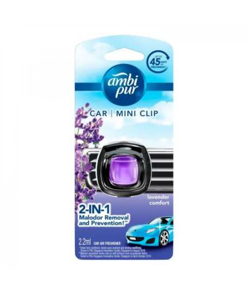 AMBIPUR CAR MINI 2ML LAVENDER COMFORT 