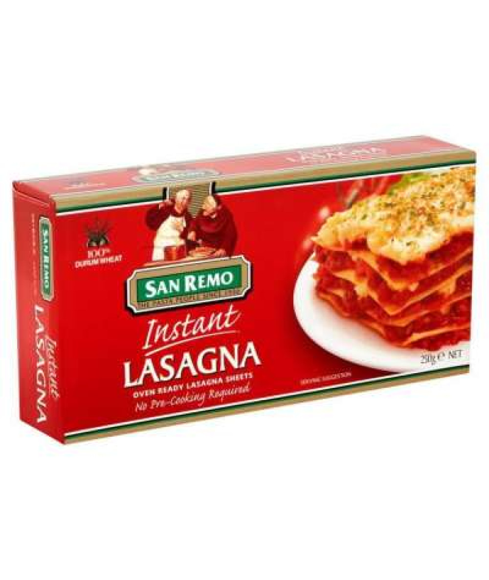 SAN REMO INSTANT LASAGNA 250G