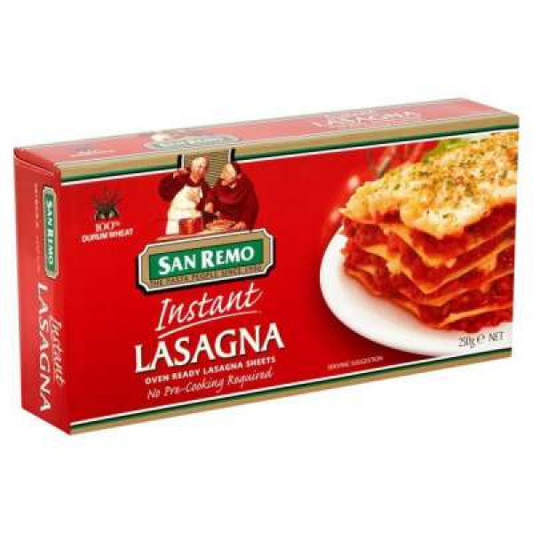 SAN REMO INSTANT LASAGNA 250G