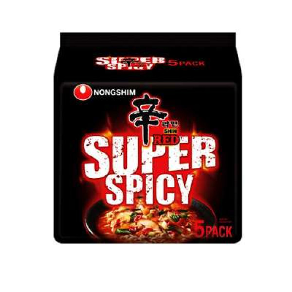 NS SHIN SUPER SPICY RAMYUN  5X120G