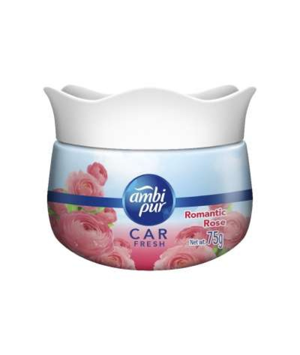 AMBIPUR CAR GEL FRESH ROSE 75GM