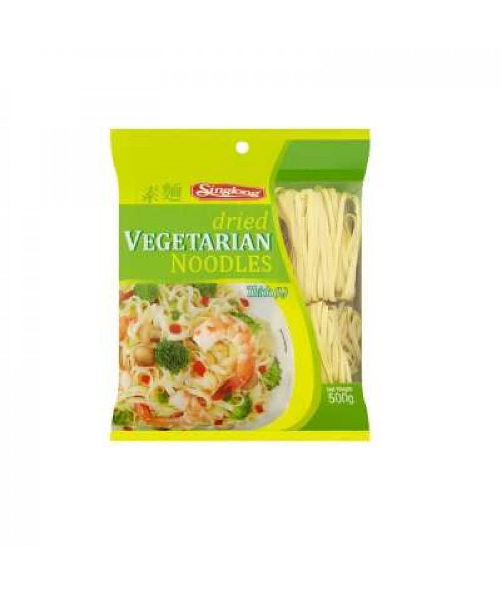 SINGLONG DRIED VEGETARIAN NOODLE (lLARGE) 500G