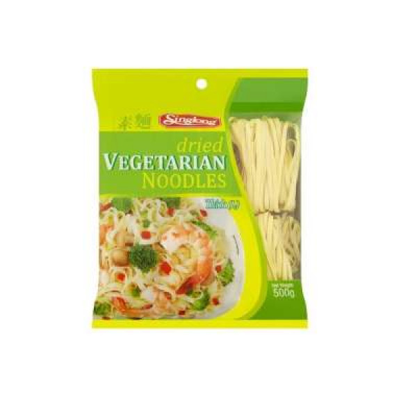 SINGLONG DRIED VEGETARIAN NOODLE (lLARGE) 500G