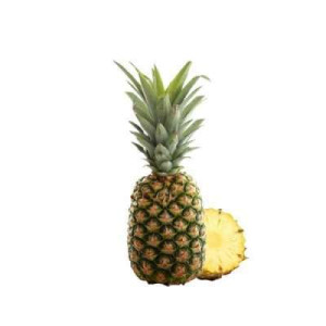 DOLE PINEAPPLE 'WITH CROWN' M (MYS) C9 1PC