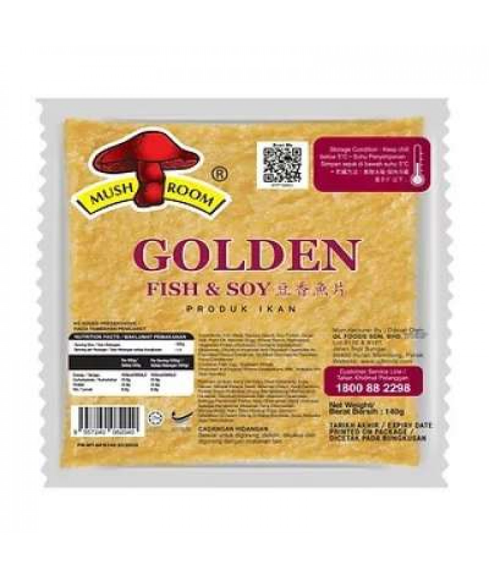 QL GOLDEN FISH & SOY 140GM