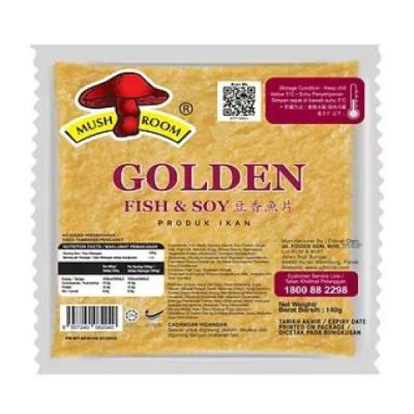 QL GOLDEN FISH & SOY 140GM