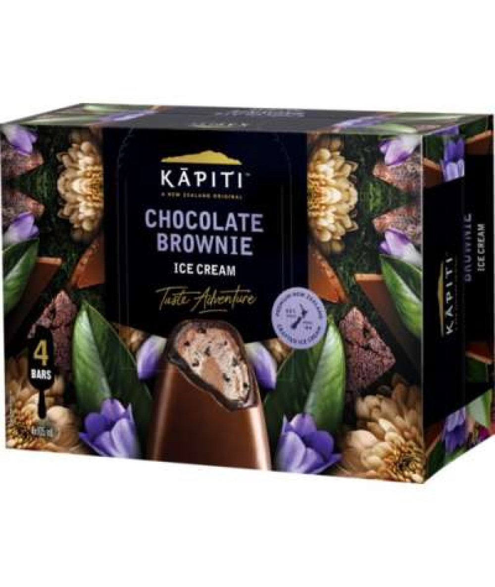 KAPITI MINI 4-PACK CHOCOLATE BROWNIE