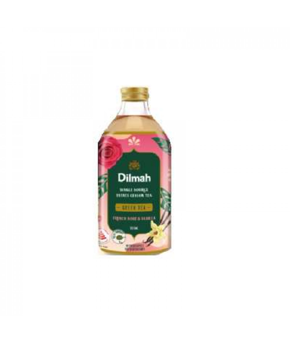 DILMAH ROSE & FRENCH VANILLA ICE GREEN TEA 300ML