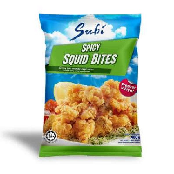 SUBI SPICY SQUID BITE 400G