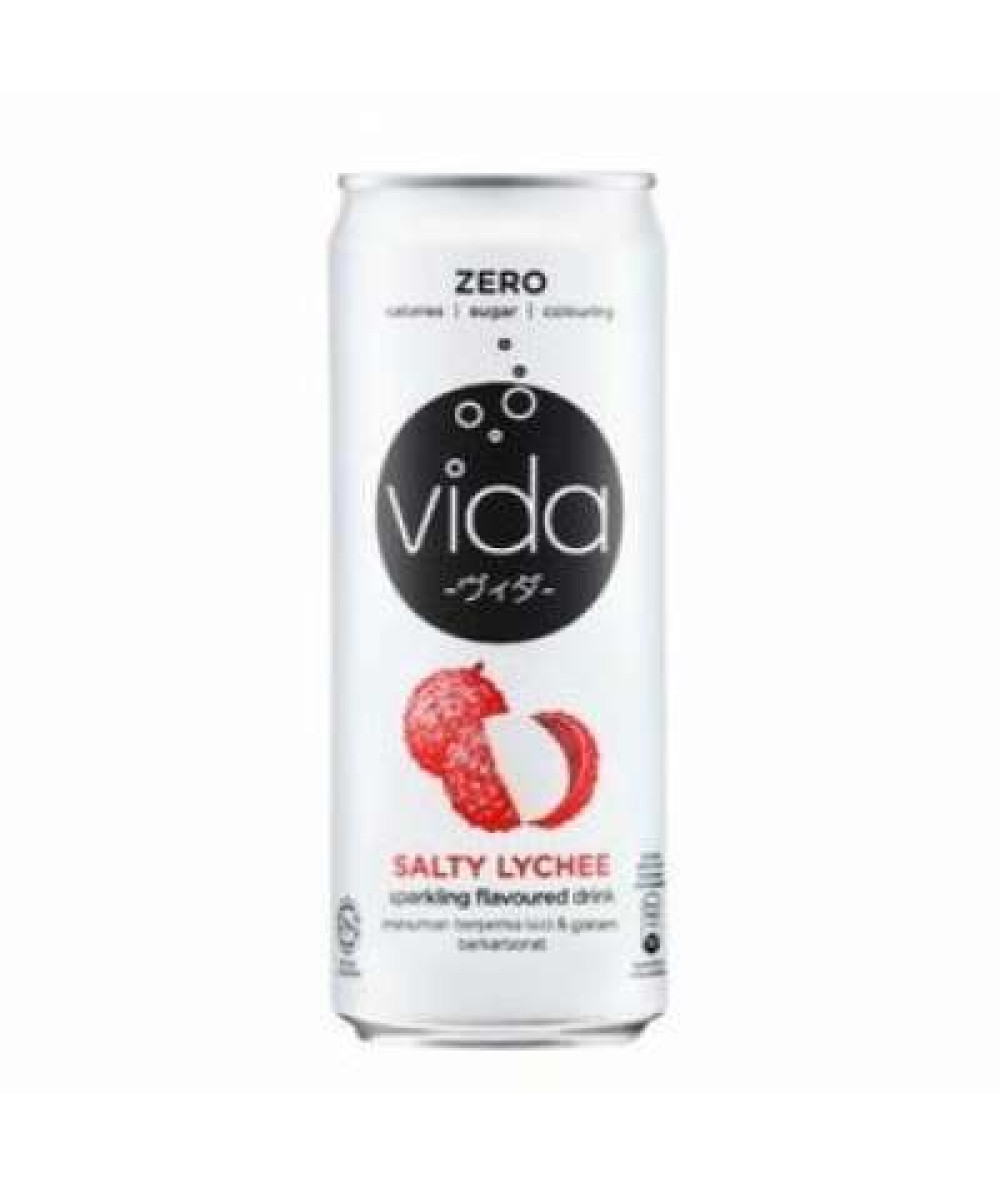 VIDA ZERO 325ML SALTY LYCHEE