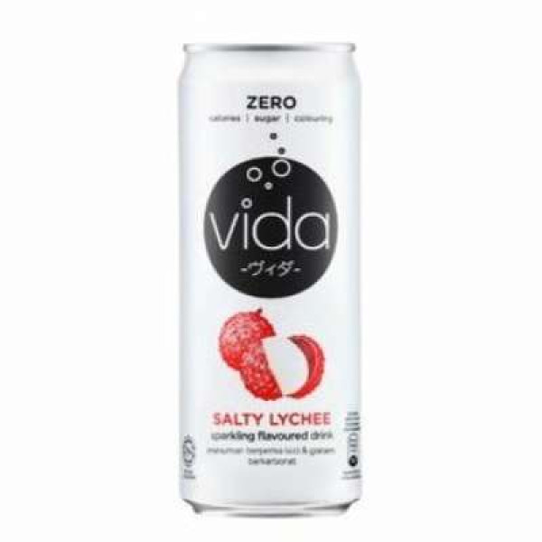 VIDA ZERO 325ML SALTY LYCHEE