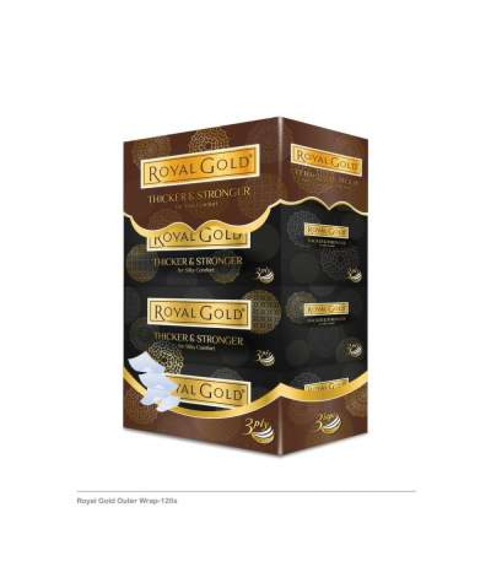 ROYAL GOLD LUXURIOUS BOX TISSUE 4 X 110S 