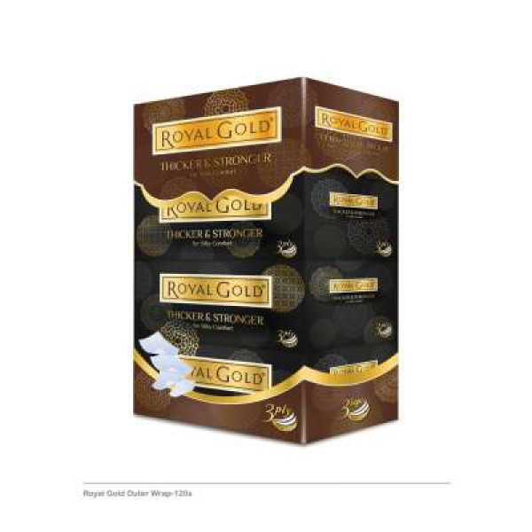 ROYAL GOLD LUXURIOUS BOX TISSUE 4 X 110S 