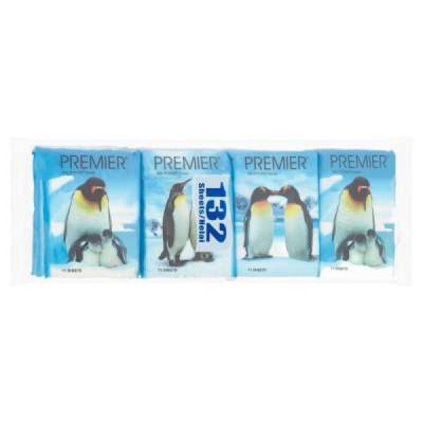 PREMIER PENGUIN POCKET TISSUE 9S (5 IN 1) 