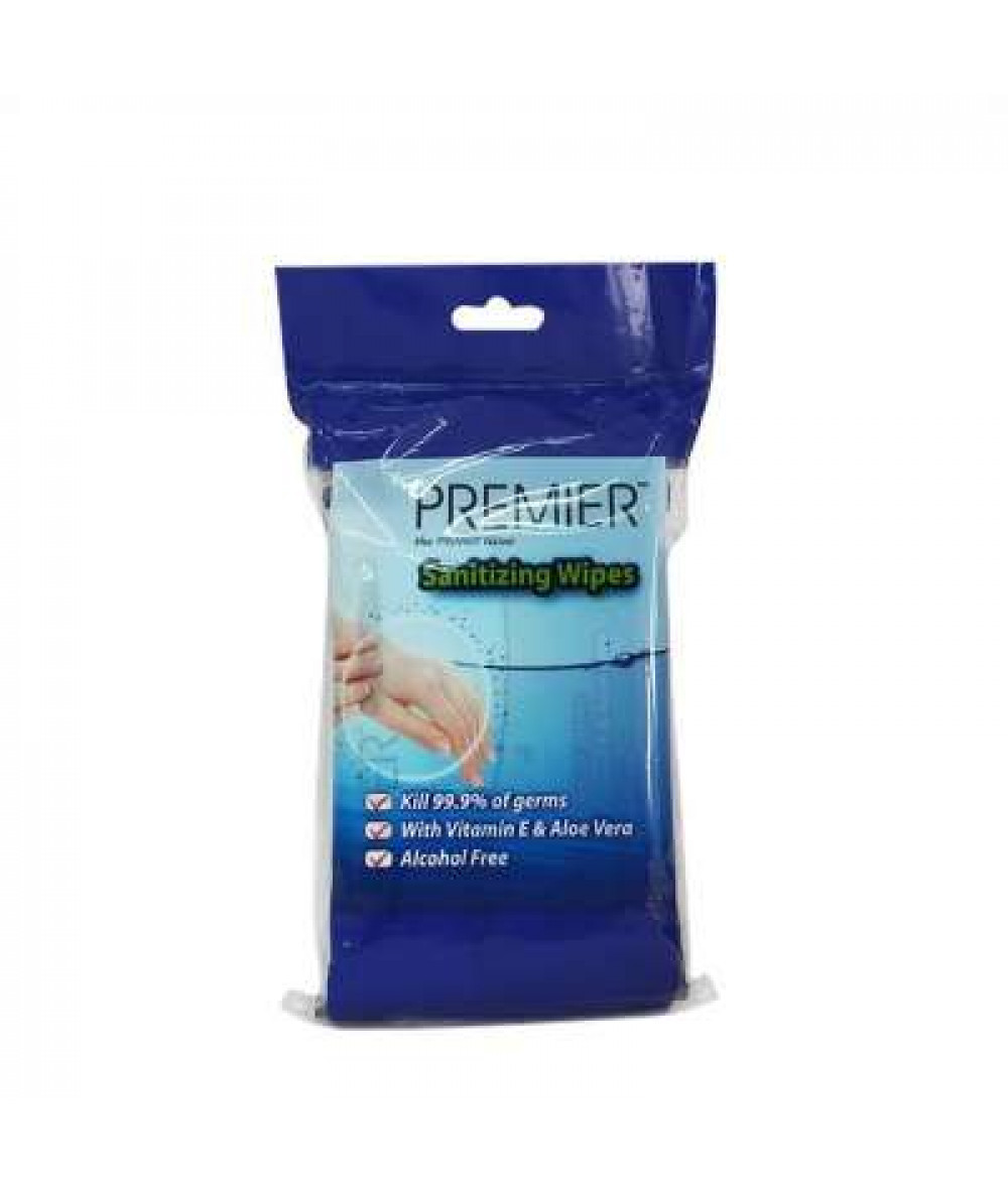 PREMIER SANITIZING WIPES 10'S X 2PKT