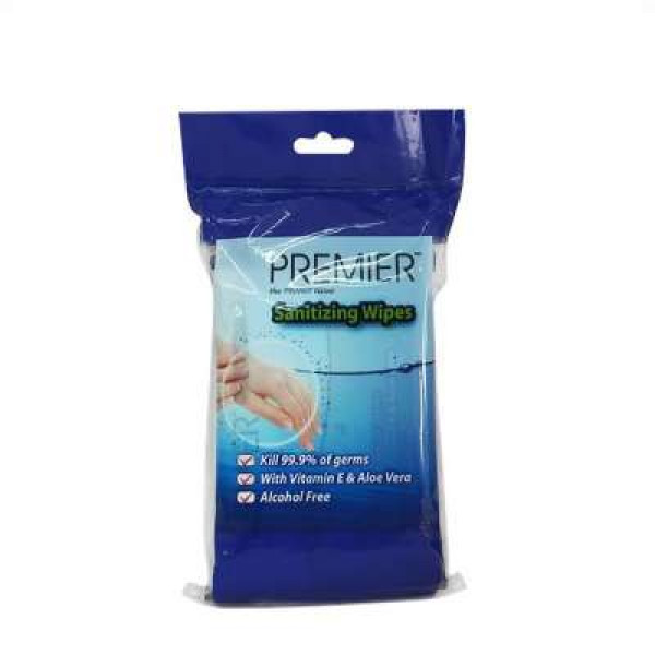 PREMIER SANITIZING WIPES 10'S X 2PKT