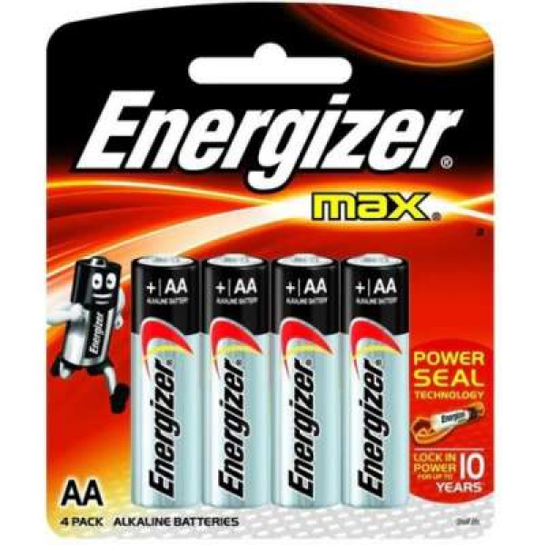 ENERGIZER AA ALK BTY 4 PC