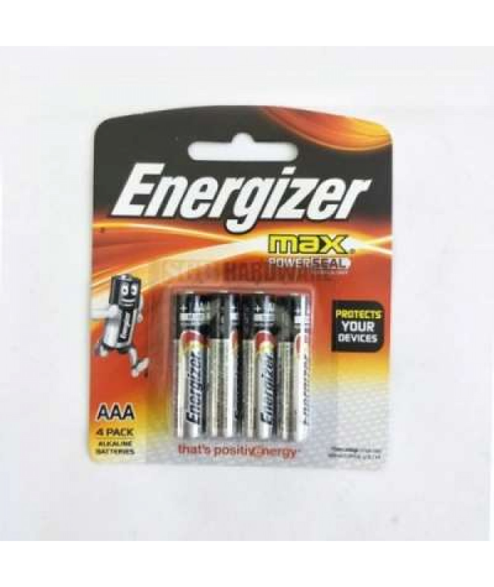 ENERGIZER MAX AAA 4 PC