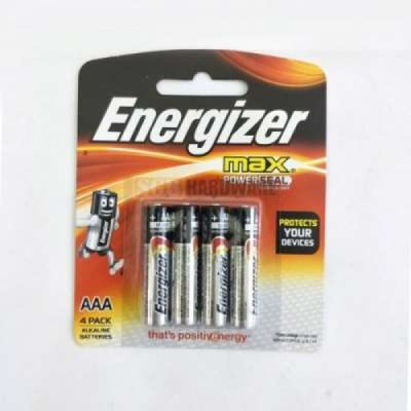 ENERGIZER MAX AAA 4 PC