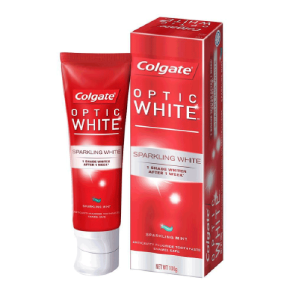 COLGATE TP OPTIC WHITE 100G SPARKLING MINT