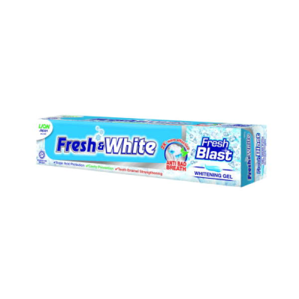 FRESH&WHITE 160G FRESH BLAST WHITENING