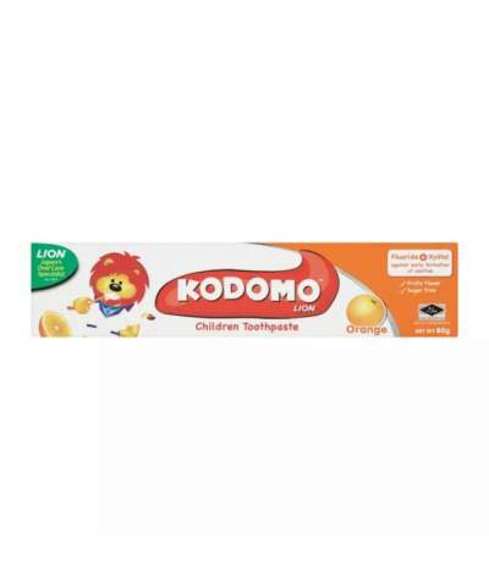 KODOMO CHILDREN T/PASTE 80G ORANGE