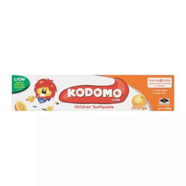 KODOMO CHILDREN T/PASTE 80G ORANGE