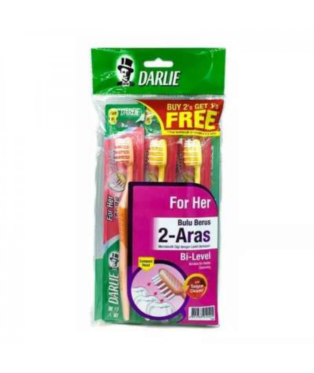 DARLIE FOR HER (T25C) VALUE PACK (MEDIUM) 3U