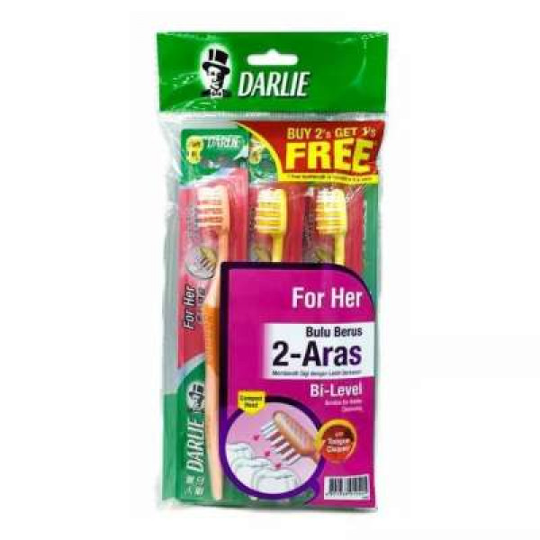 DARLIE FOR HER (T25C) VALUE PACK (MEDIUM) 3U