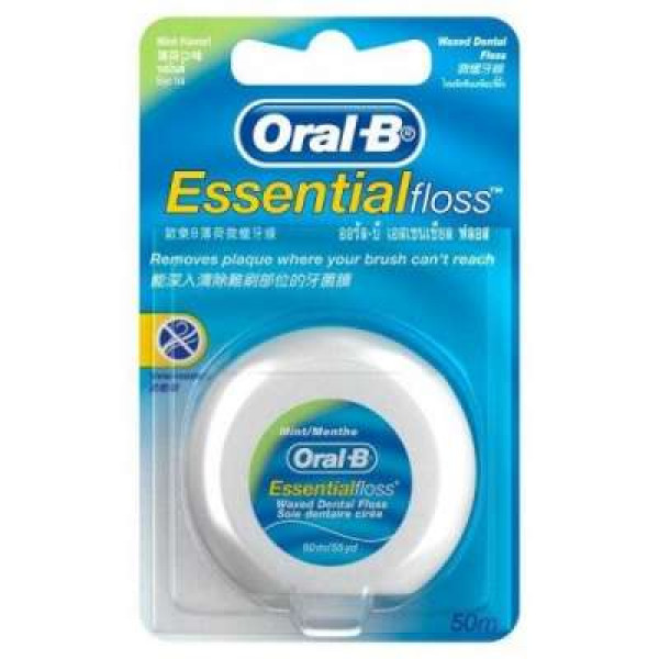 ORAL B ESSENTIAL MINT WAXD/F