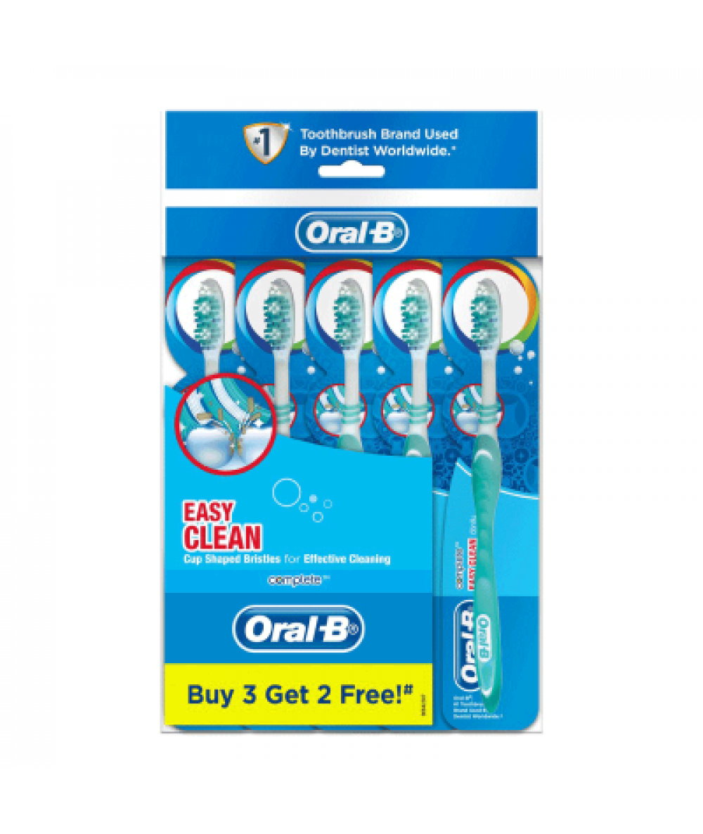 ORAL B COMPLETE EASY CLEAN B3F2(M)POLY(1X6)