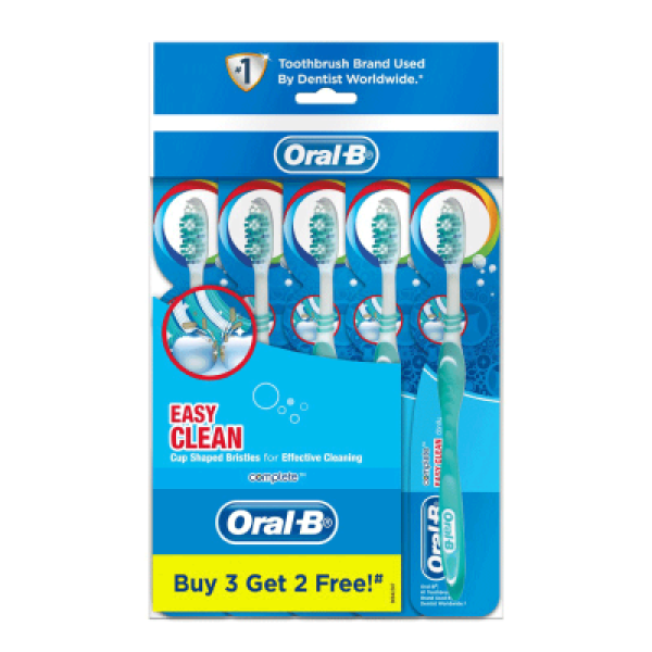 ORAL B COMPLETE EASY CLEAN B3F2(M)POLY(1X6)