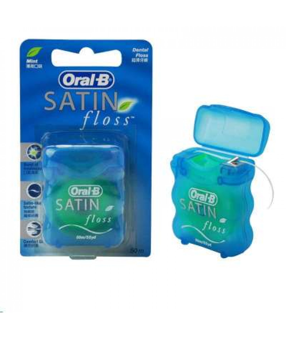 ORAL B 50M- SATIN FLOSS